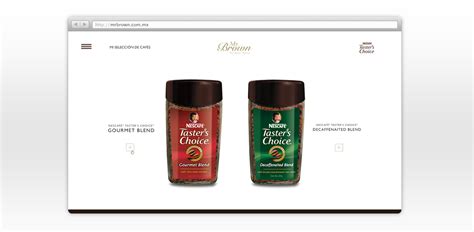 Taster's Choice Website