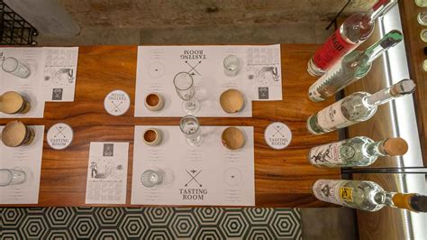 tasting agave spirits