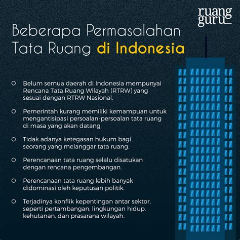 tata ruang di indonesia
