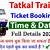 tatkal ticket booking time