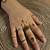 tato henna di tangan simple