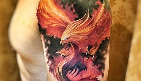 Tatoo Ave Fenix Hombre Pin De Jason En Tatuajes Pierna Tatuaje De Fénix