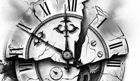clock_by_maximerokus-d46v0cg.jpg (2692×1942) | Tatuajes de relojes