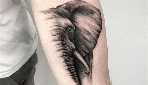 Tattoo Elefante Para Hombre Tatuajes De s【⭐ Significados Y Diferentes Diseños