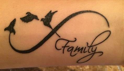 infinity family tattoo Family infinity Family tattoos