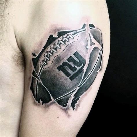 Controversial Tattoo Football Design Ideas