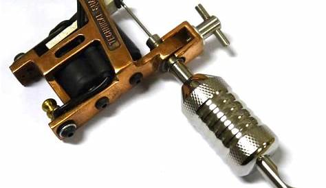 TTS Tattoo Machines, The Hybrid in Copper with Yoke