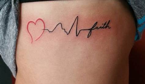 23 Heartbeat Tattoos That'll Leave You Breathless: When you want to get