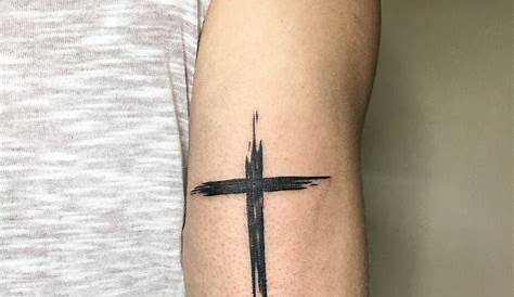 Tattoo Hombre Cruz Jesus 8 Cm En 2020 Diseños De Tatuaje Con , Tatuajes
