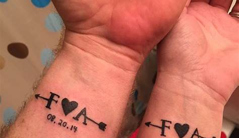 My wife's tattoo , One Love . My tattoo matches. | Wife tattoo, Love