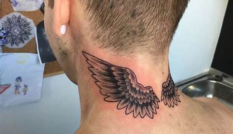 Tattoo Nuca Hombre Alas 82 Ideas Para Tatuajes De Y Sus Significados En 2020