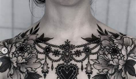 300+ Beautiful Chest Tattoos For Women (2020) Girly Designs & Piece #