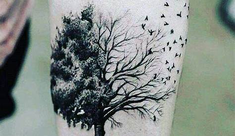 Tattoo Para Hombre Arbol 68 Ideas Tatuajes De Árbol De La Vida Y Sus