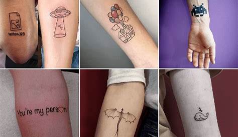 Tatuajes pequeños para hombres en el brazo