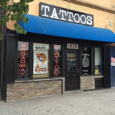 +21 Tattoo Shop On North Broadway Ideas