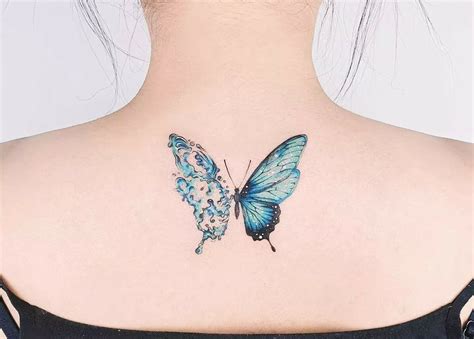 Tattoo Butterfly Back