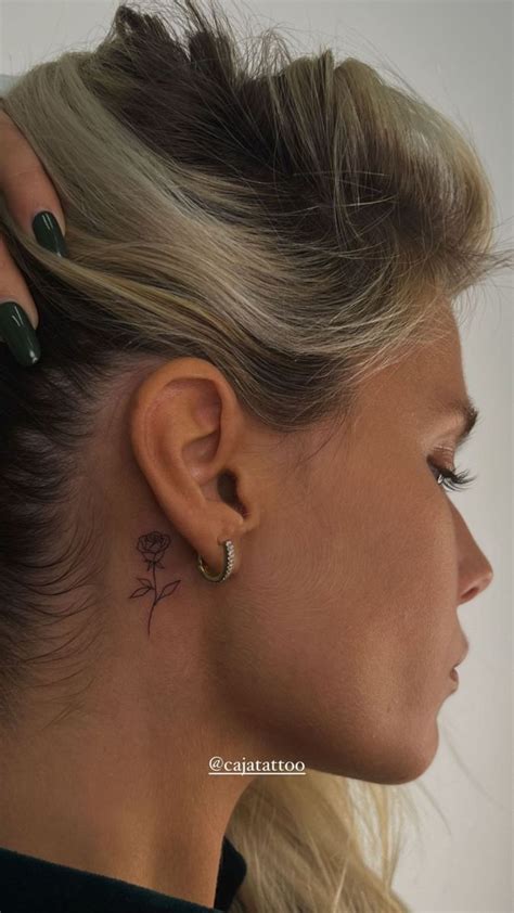 Tattoo For Behind Ear