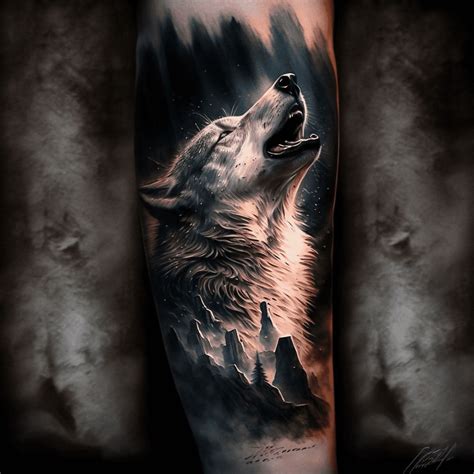 Tattoo Lone Wolf