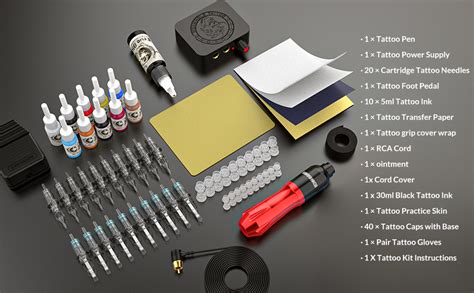 Tattoo Material List