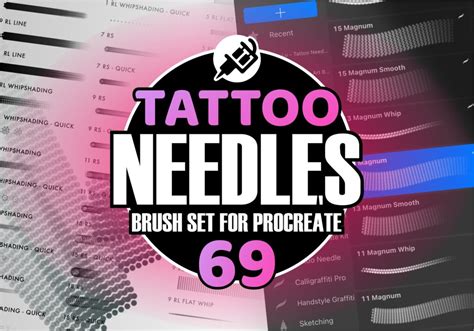 Tattoo Needles Procreate