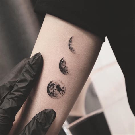Tattoo Of A Moon