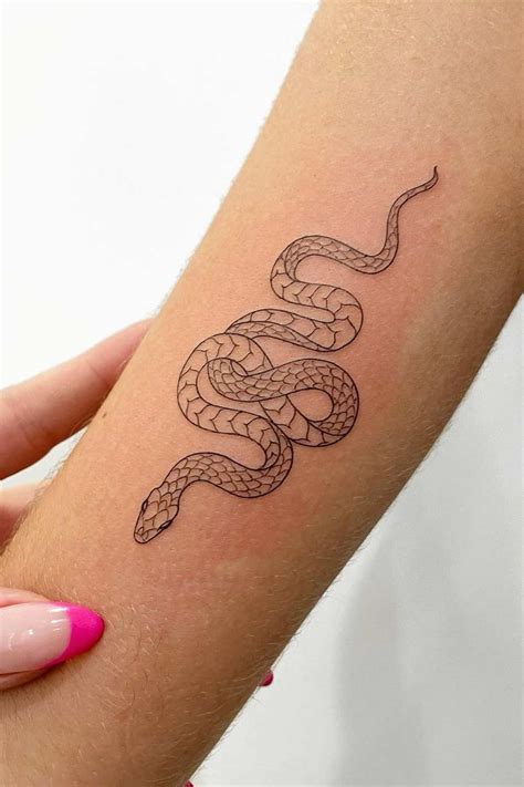 Tattoo Of A Snake