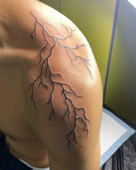 Tattoo Of Lightning Bolt