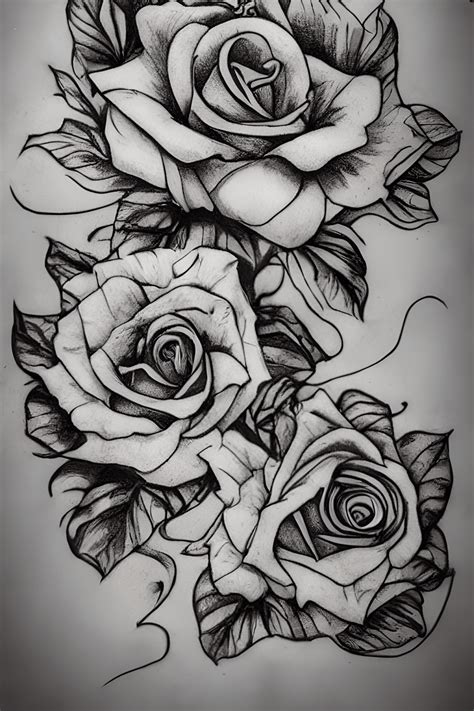 Tattoo Patterns Of Roses