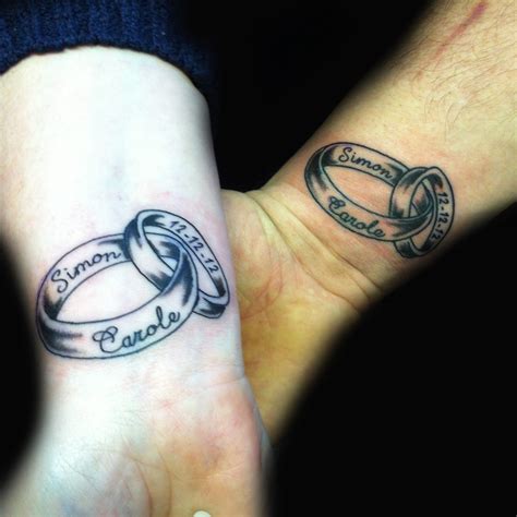 Inspirational Tattoos For Married Couples Designs References