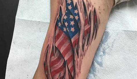 The 80 Best American Flag Tattoos for Men | Improb