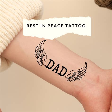 tattoos memorial dad