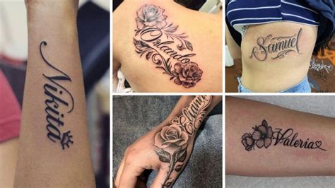 Tattoos Name Designs Men