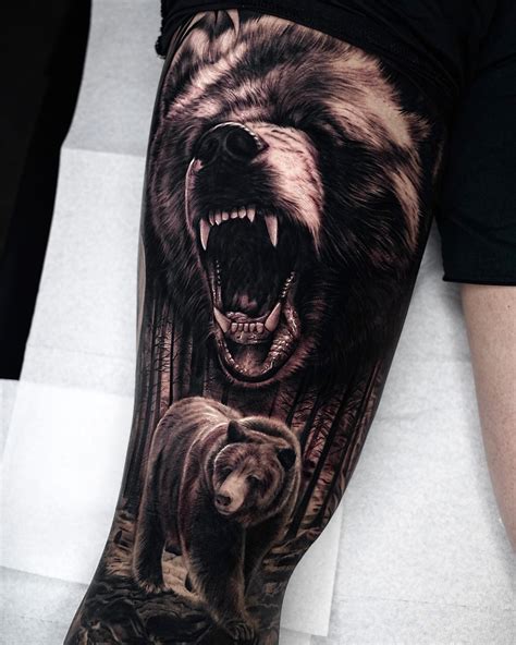 Tattoos Of A Bear