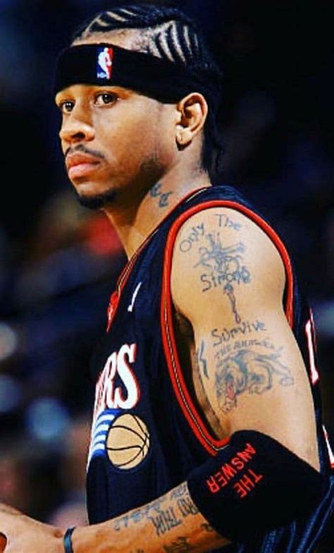 Tattoos Of Allen Iverson