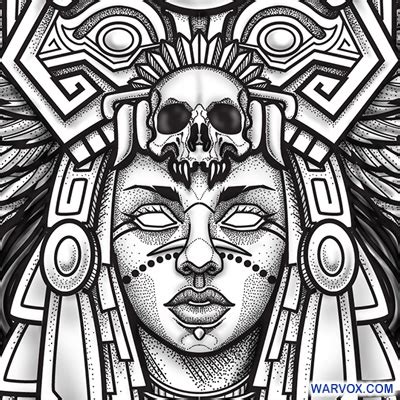 Tattoos Of Aztec Princess