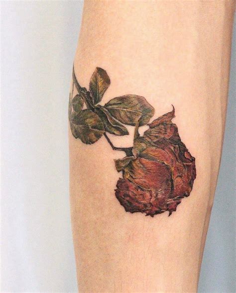 Tattoos Of Dead Roses