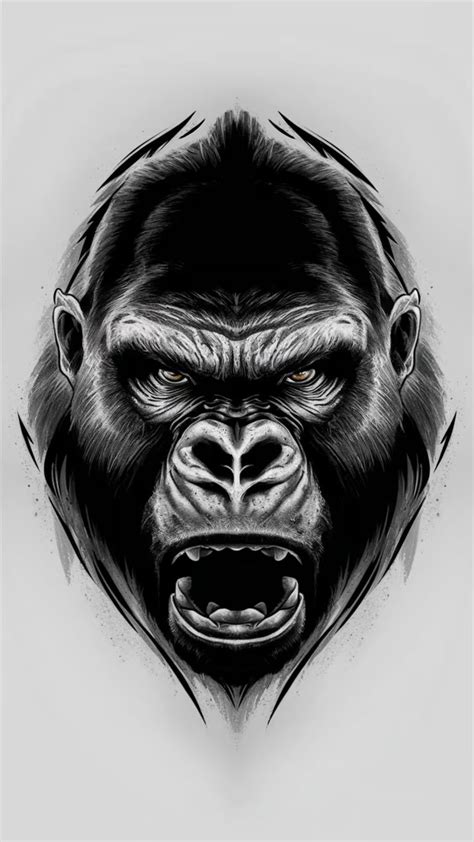 Tattoos Of Gorillas