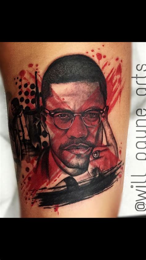 7 Malcolm X Tattoos