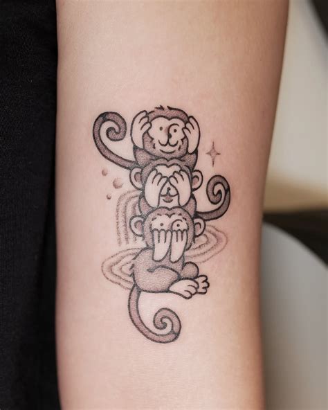 Tattoos Of Monkeys