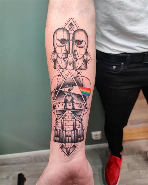 Tattoos Of Pink Floyd