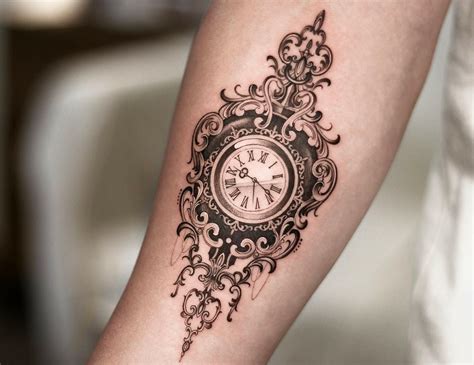 Tattoos Of Time Clocks