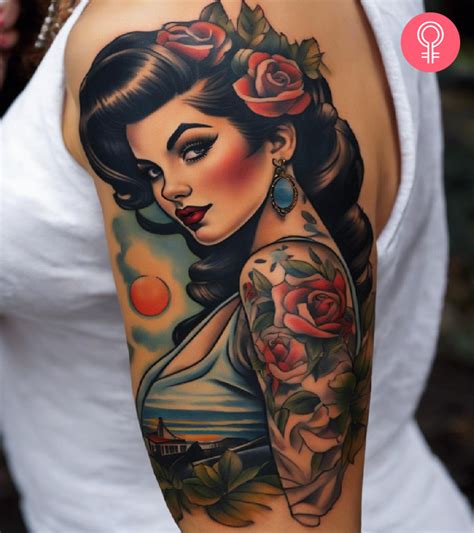 Tattoos On Pin Up
