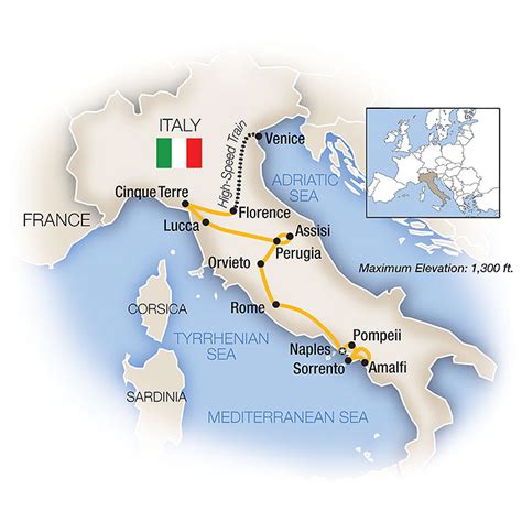 tauck tours italy 2023