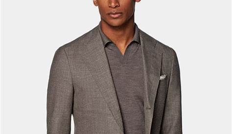 Taupe Linen Suit Inserch 100 Casual 656 169.90