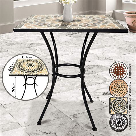 tavolo da esterno con piano in ceramica