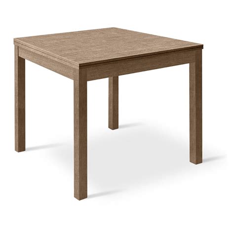 tavolo quadrato in legno 110x110 allungabile