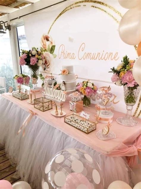 Tavolo Addobbo Comunione