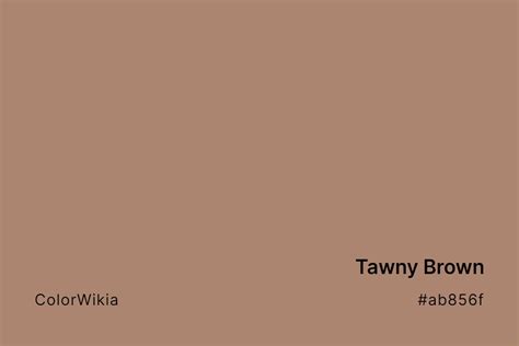 Tawny Brown