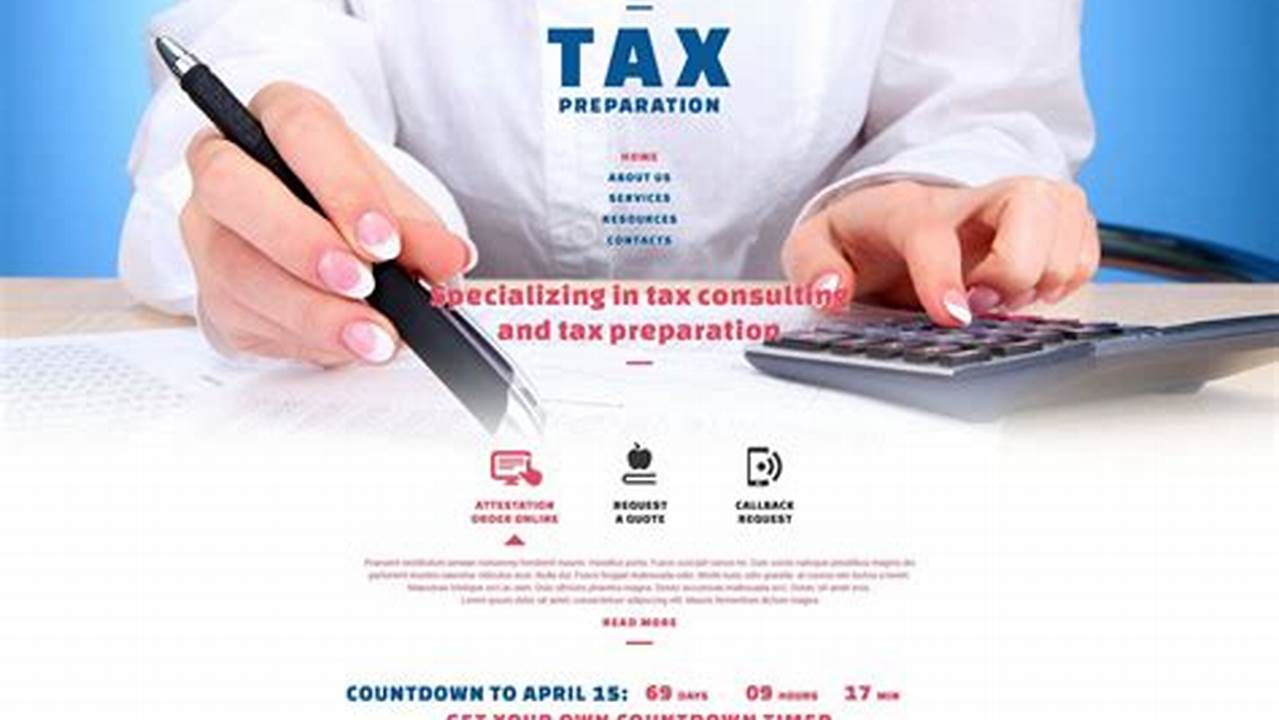 Tax Preparer Website Template: A Comprehensive Guide