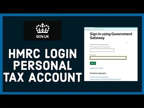 tax agent portal login hmrc